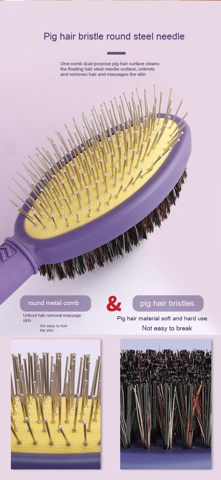 Pet Comb Hair Special Comb Napping Fluffy Needle Hair Knotting Float Hair Cleaning